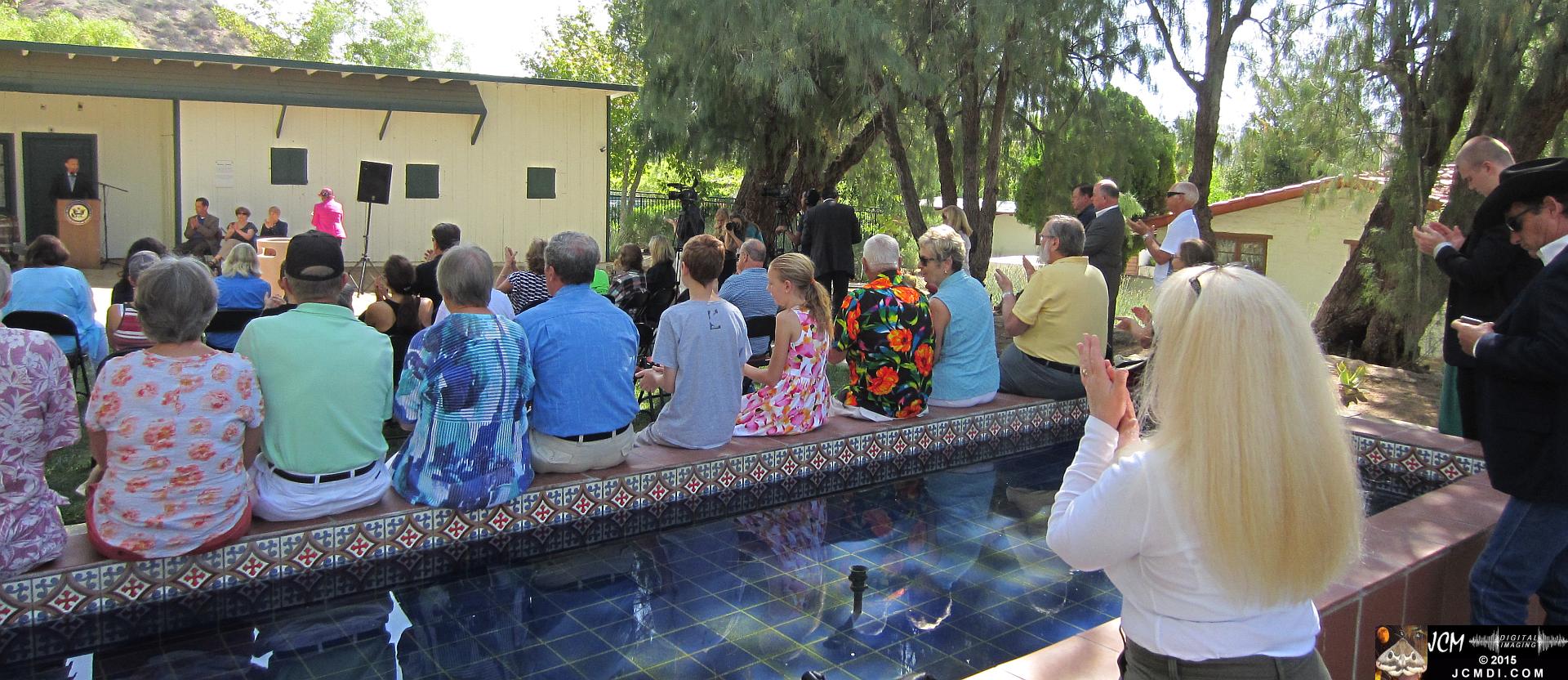 Saint Francis Dam Memorial and Castaic Wilderness Act Press Conference (8-5-2015) at Tesoro Adobe Park